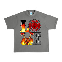 Tornado firefighter love Urban Heavy Tee - Artiststas