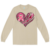 Mushroom breast cancer awareness heart Long Sleeve Tee - Jasminsmagicworld
