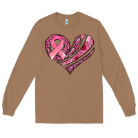 Toasted Coconut breast cancer awareness heart Long Sleeve Tee - Jasminsmagicworld