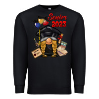 Black senior 2023 gnome Premium Sweatshirt - BarkalooDesign