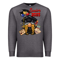 Charcoal Heather senior 2023 gnome Premium Sweatshirt - BarkalooDesign