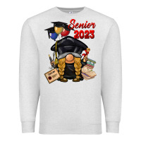 Oatmeal Heather senior 2023 gnome Premium Sweatshirt - BarkalooDesign