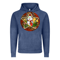 Vintage Denim Snowman Christmas Vintage Hoodie - RanaPortraitStore