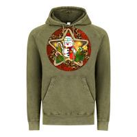 Vintage Olive Snowman Christmas Vintage Hoodie - RanaPortraitStore