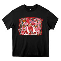 Black Be Mine Rooster Heavy Core Tee - RanaPortraitStore