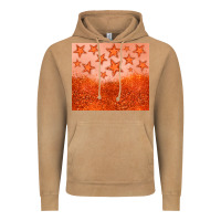 Vintage Camel orange glitter star Vintage Hoodie - JahusDesignShop