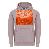 Vintage Zinc orange glitter star Vintage Hoodie - JahusDesignShop
