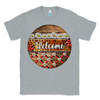Heather Grey ladybug welcome ornament Classic Tee - BarkalooDesign