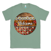 Sage ladybug welcome ornament Classic Tee - BarkalooDesign