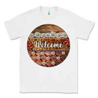 White ladybug welcome ornament Classic Tee - BarkalooDesign