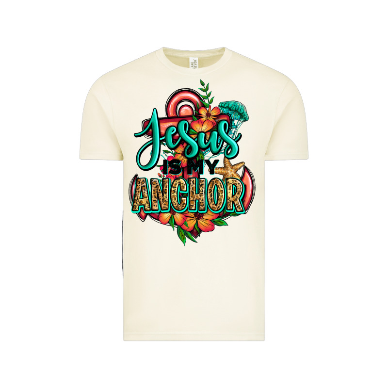 Jesus Is My Anchor Vintage Tee by Jasminsmagicworld | Teevron