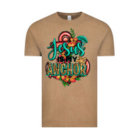 Vintage Coffee jesus is my anchor Vintage Tee - Jasminsmagicworld