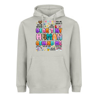 Moon Dust dear tiny human behind me Heavyweight Hoodie - Artiststas