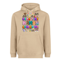 Mushroom dear tiny human behind me Heavyweight Hoodie - Artiststas