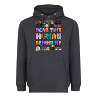 Smoke dear tiny human behind me Heavyweight Hoodie - Artiststas
