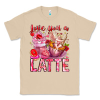 Mushroom Love You Latte Valentine Cupid Classic Tee - CowhideDigitalArt