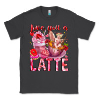 Smoke Love You Latte Valentine Cupid Classic Tee - CowhideDigitalArt