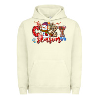 Pigment Pistachio cozy season snowman Urban Hoodie - CowGirlArtShop