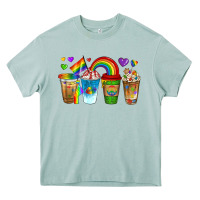 Arona lgbtq coffee drinks Heavy Core Tee - texasbilliewilder