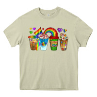 Mossy lgbtq coffee drinks Heavy Core Tee - texasbilliewilder