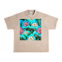French Oak sea turtle seamless pattern Urban Heavy Tee - BundleAndBundleShop