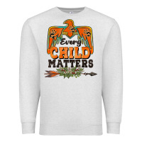 Oatmeal Heather every child matters thunderbird Premium Sweatshirt - BarkalooDesign