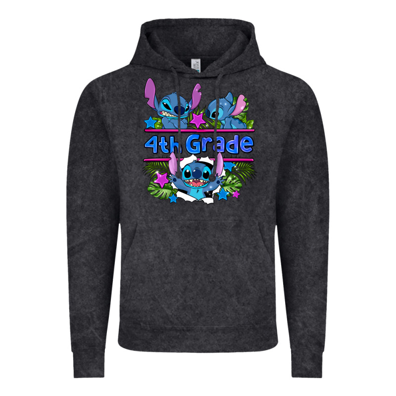 Preview Flower Stitch 4 Th Grade Vintage Hoodie by AdoDesignShop | Teevron