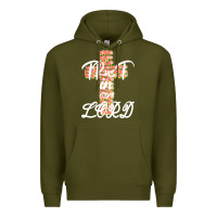 Army Green Trust In The Lord Premium Hoodie - Bettercallsaul