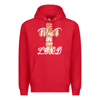 Red Trust In The Lord Premium Hoodie - Bettercallsaul