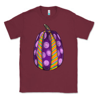 Burgundy watercolor halloween pumpkin Classic Tee - RanaPortraitStore