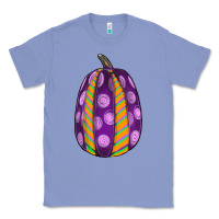 Colony Blue watercolor halloween pumpkin Classic Tee - RanaPortraitStore