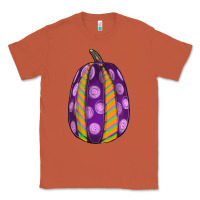 Copper watercolor halloween pumpkin Classic Tee - RanaPortraitStore