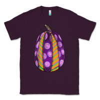 Plum watercolor halloween pumpkin Classic Tee - RanaPortraitStore