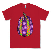 Red watercolor halloween pumpkin Classic Tee - RanaPortraitStore