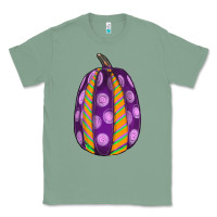 Sage watercolor halloween pumpkin Classic Tee - RanaPortraitStore