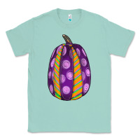 Seafoam watercolor halloween pumpkin Classic Tee - RanaPortraitStore