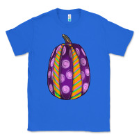 True Royal watercolor halloween pumpkin Classic Tee - RanaPortraitStore