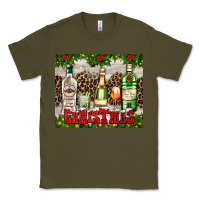 Army Green christmas cocktail party Classic Tee - AdoDesignShop