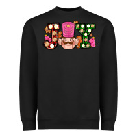 Black Christmas joy snacks and nutcracker cookies ado Heavyweight Sweatshirt - AdoDesignShop