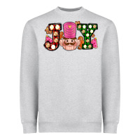 Heather Grey Christmas joy snacks and nutcracker cookies ado Heavyweight Sweatshirt - AdoDesignShop