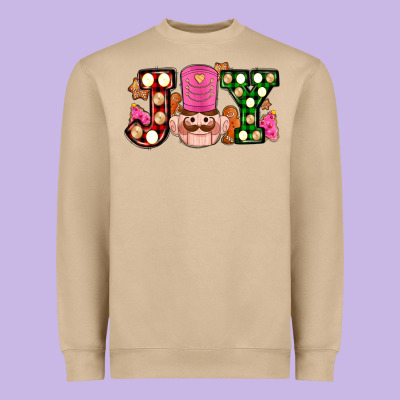 Christmas Joy Snacks And Nutcracker Cookies Ado Heavyweight Sweatshirt Designed By Adodesignshop