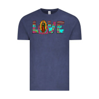 Vintage Denim love our lady of guadalupe Vintage Tee - JahusDesignShop