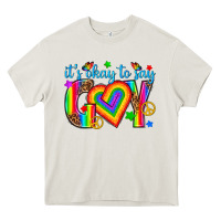 Cream its okay to say gay Heavy Core Tee - texasbilliewilder
