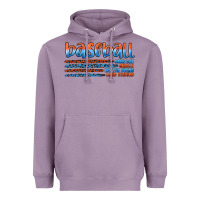 Lavender vintage baseball Heavyweight Hoodie - Artiststas