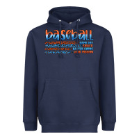Navy vintage baseball Heavyweight Hoodie - Artiststas