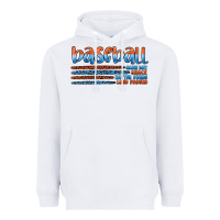 White vintage baseball Heavyweight Hoodie - Artiststas
