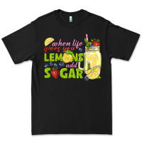 Black when life gives you lemons add sugar tbw Premium Tee - texasbilliewilder
