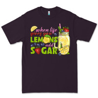 Plum when life gives you lemons add sugar tbw Premium Tee - texasbilliewilder