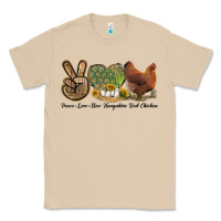 Mushroom Peace Love New Hampshire Red Chicken Classic Tee - LillyAllenDesigns