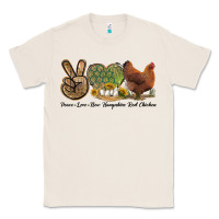 Natural Peace Love New Hampshire Red Chicken Classic Tee - LillyAllenDesigns